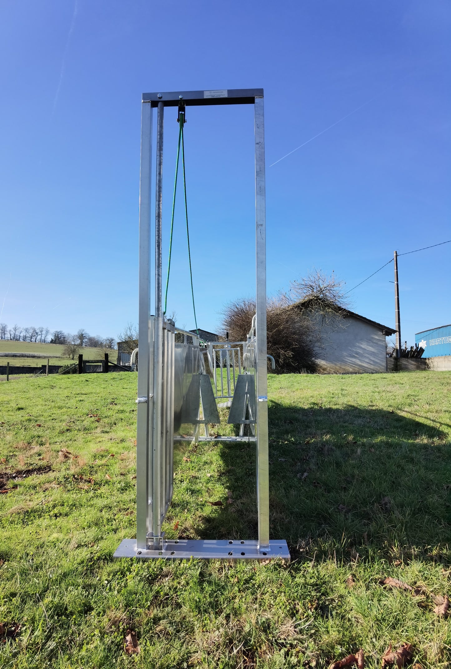 Porte Guillotine tournante