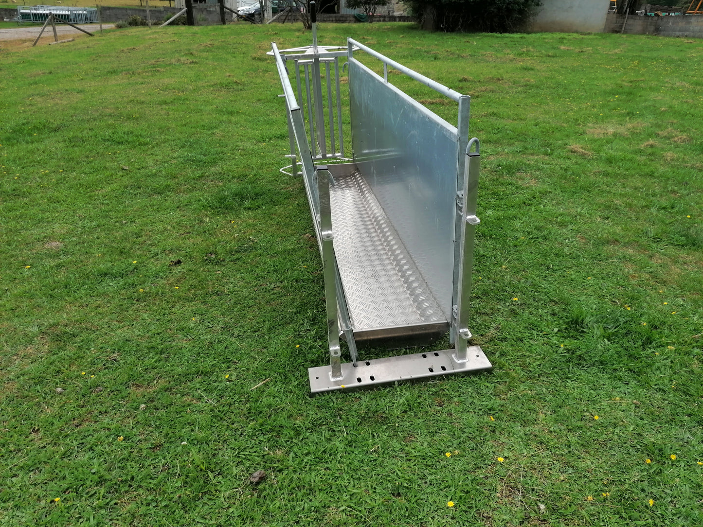 Pédiluve Aluminium