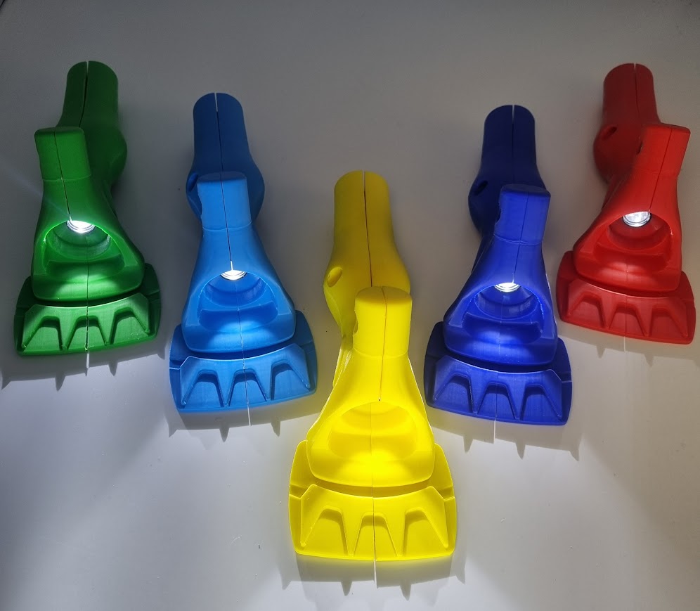 Poignée lampe torche