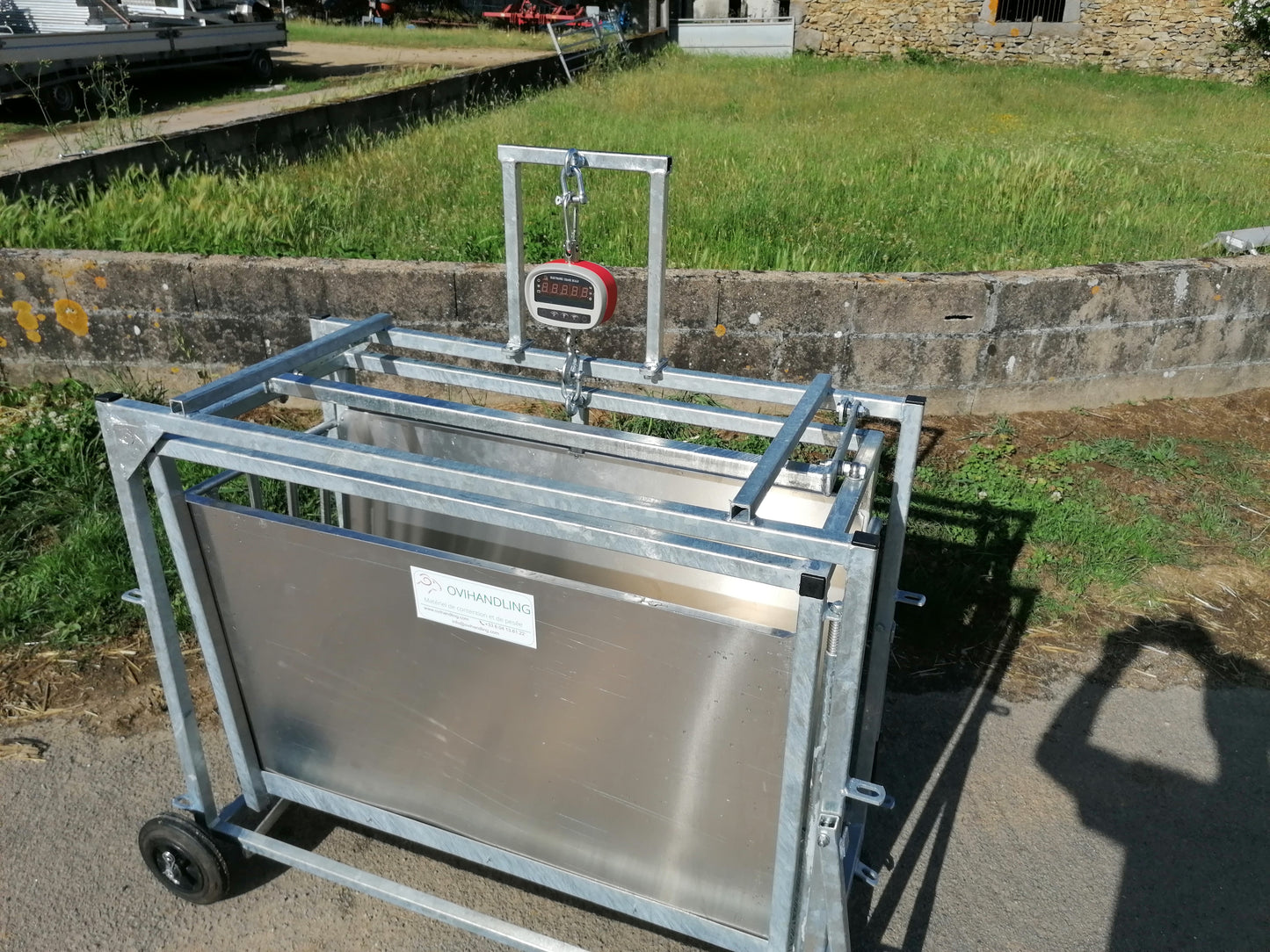 Bascule à agneaux suspendu Ovihandling