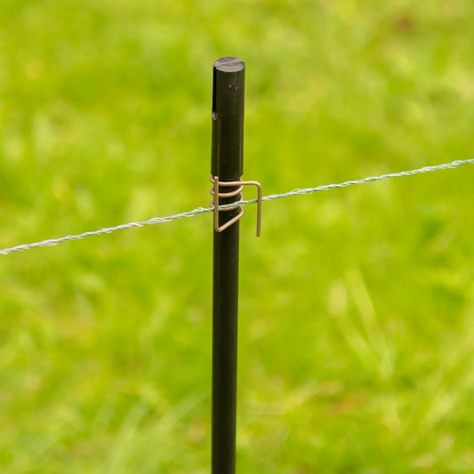 Ressort inox réglable, piquet PVC (ø 13mm, 10 pcs)