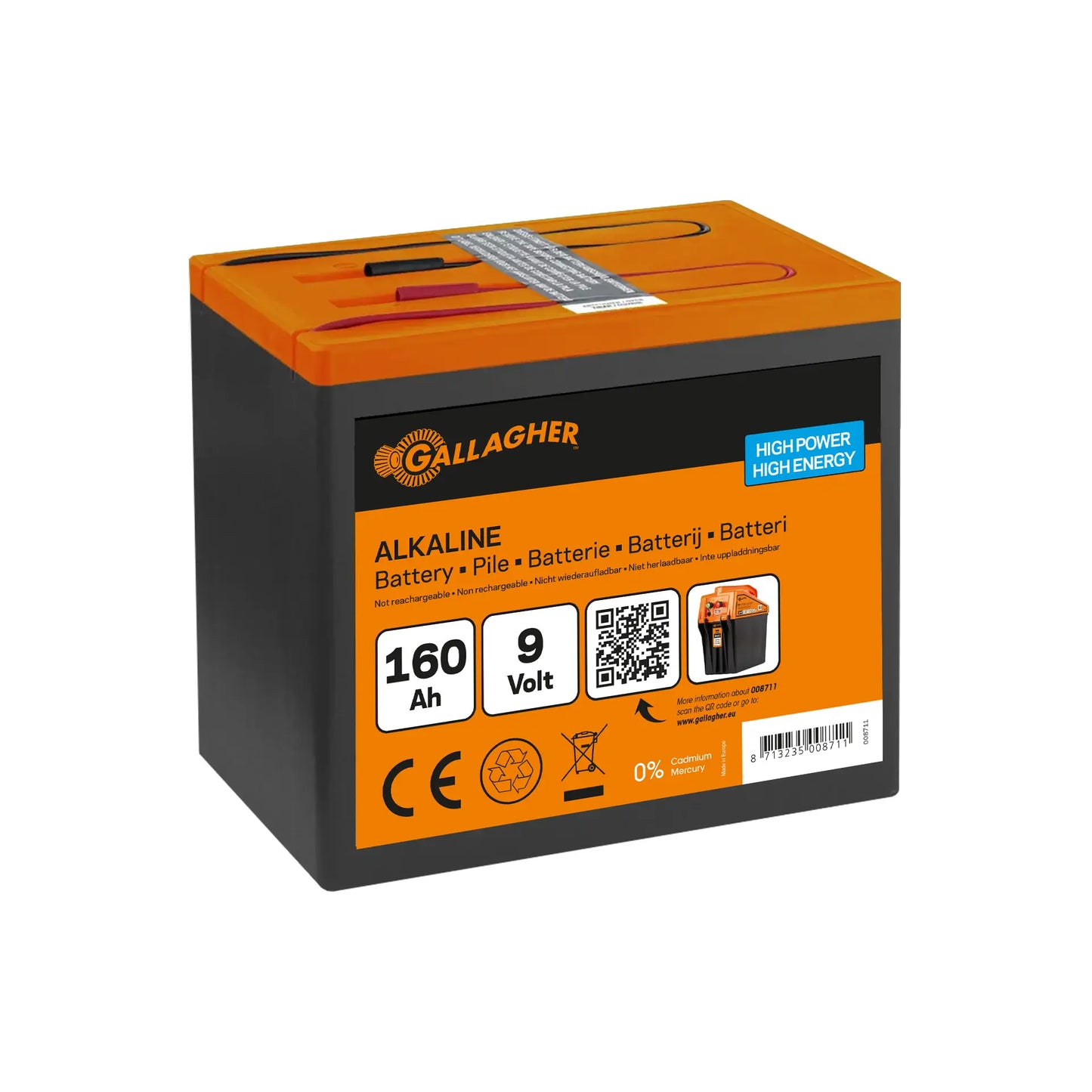 Pile Powerpack (9V, 160Ah)