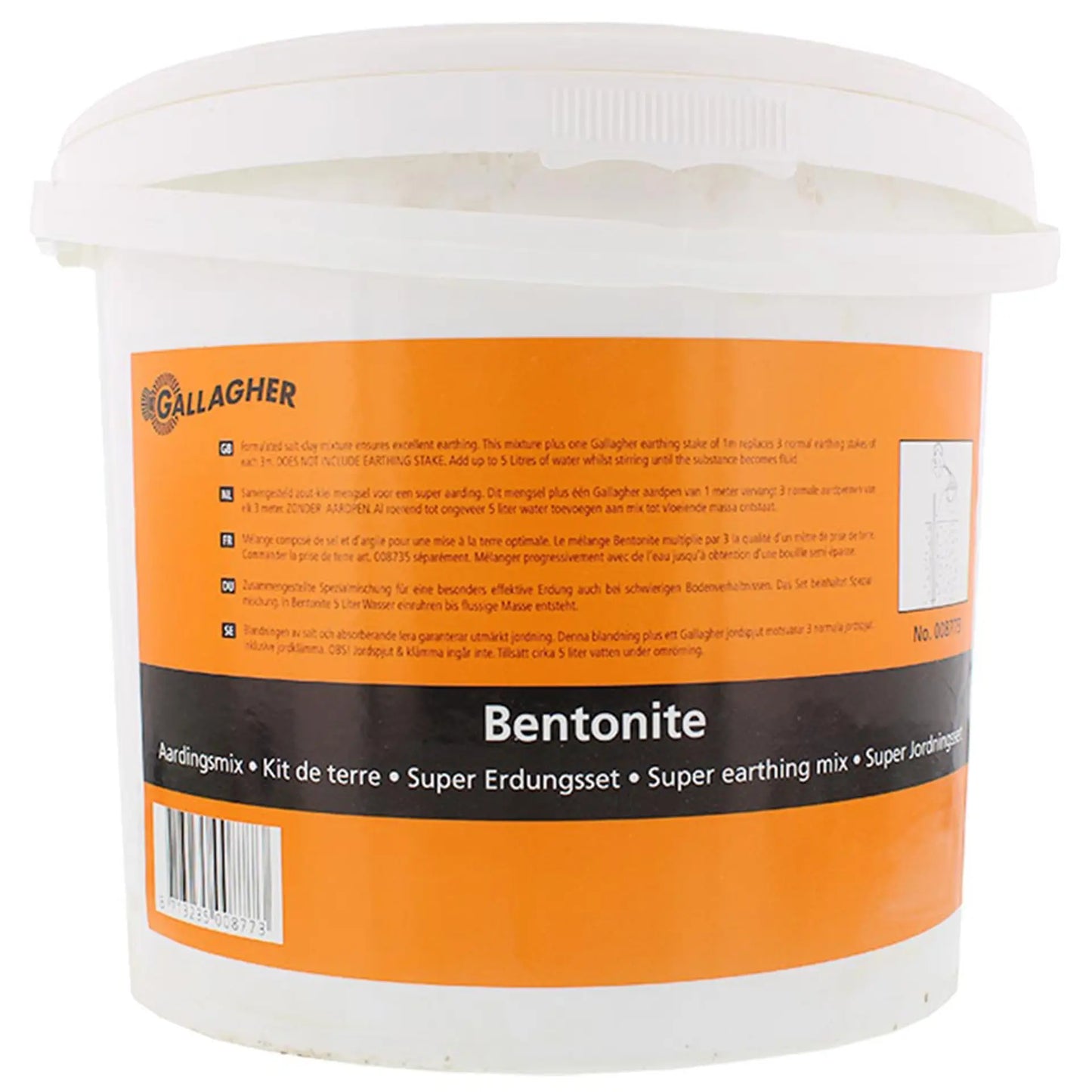 Mélange Bentonite pour piquet de terre