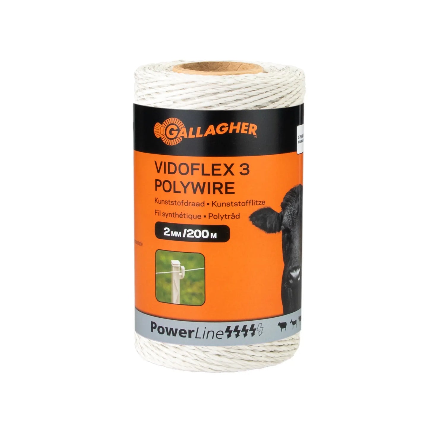 Vidoflex 3 Powerline (blanc, 200 mètre)