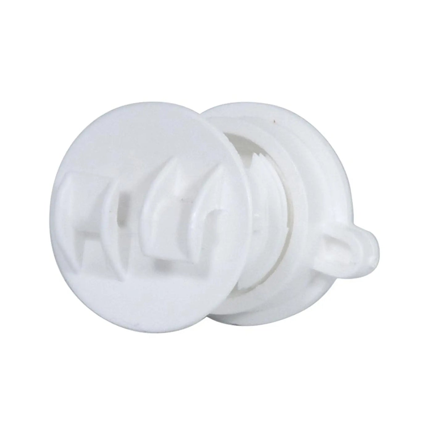 Isolateur à écrou, blanc ø6-14mm (10 pcs)