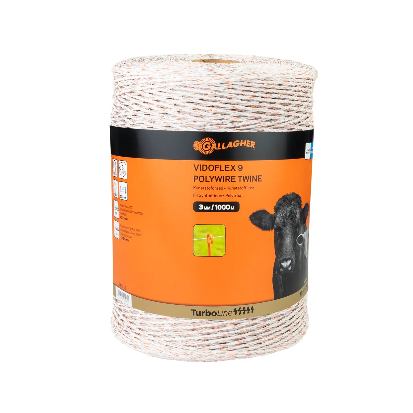 Vidoflex 9 TurboLine (blanc 1000 mètre)