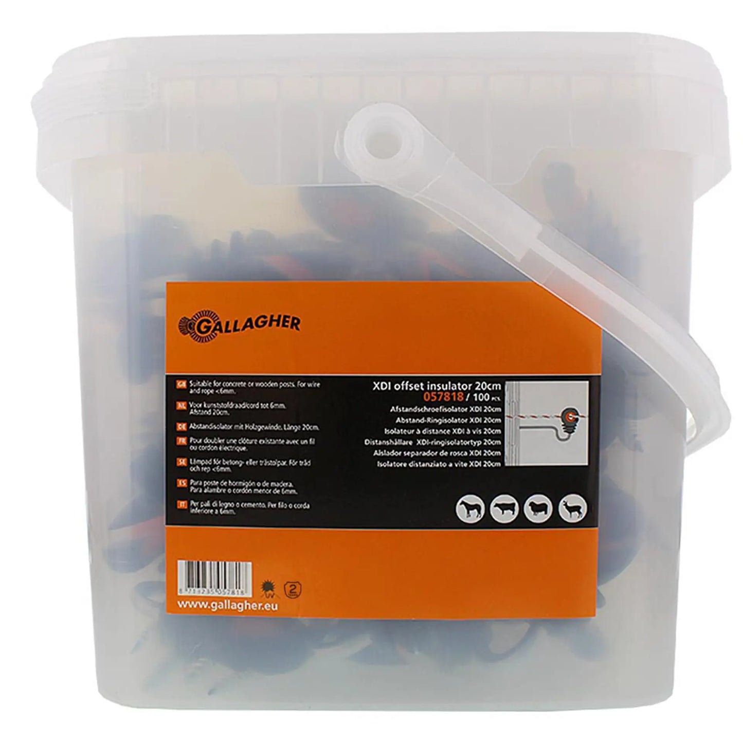 XDI Isolateur à distance (18cm, 100 pcs)