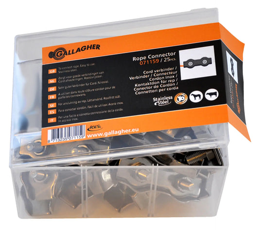 Connecteur Cordon inox (25 pcs)