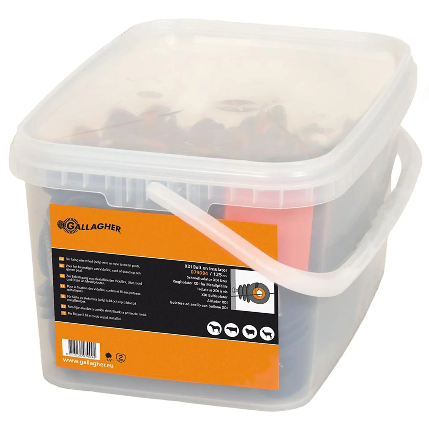 Isolateur XDI à vis métal (125 pcs)