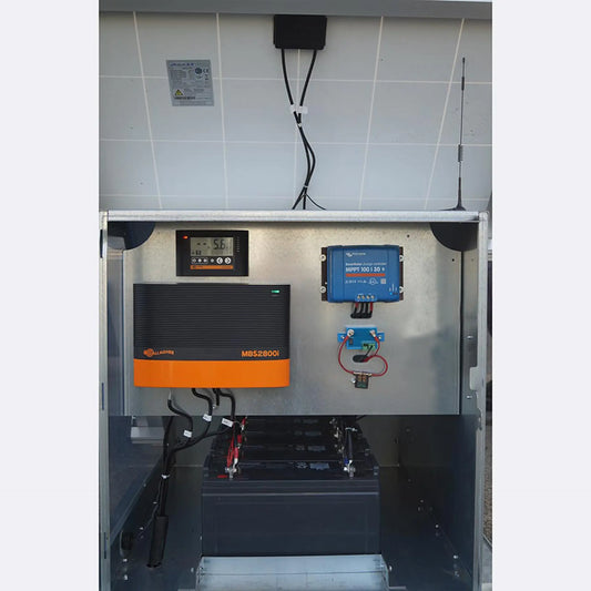 MBS2800i Centrale solaire anti-vol (21 J - 12 V/Solaire)