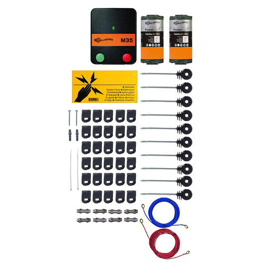 Kit de clôture électrique pour chat M35 230V