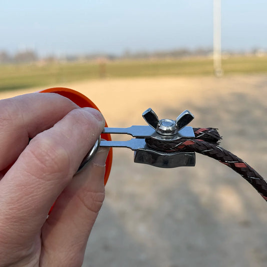 Clip pour cordon avec écrou papillon (4)