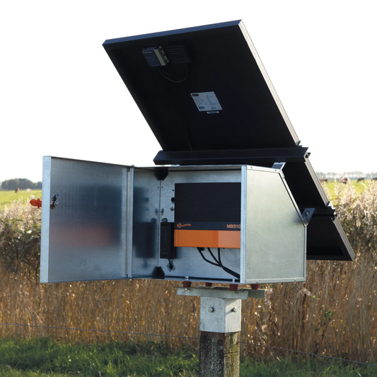 MBS1000i électrificateur solaire avec système anti-vol (10 J - 12 V/Solaire)