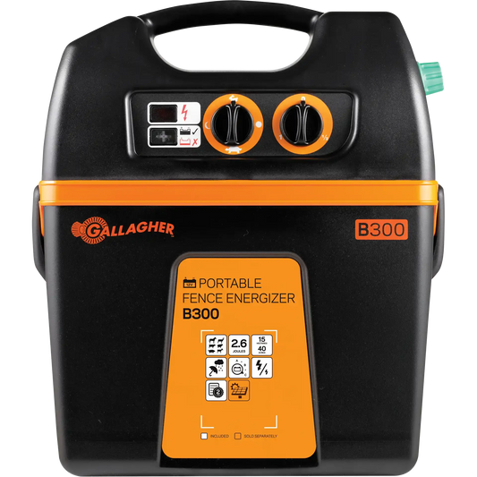 B300 Électrificateur sur batterie (2,6 J - 12 V)