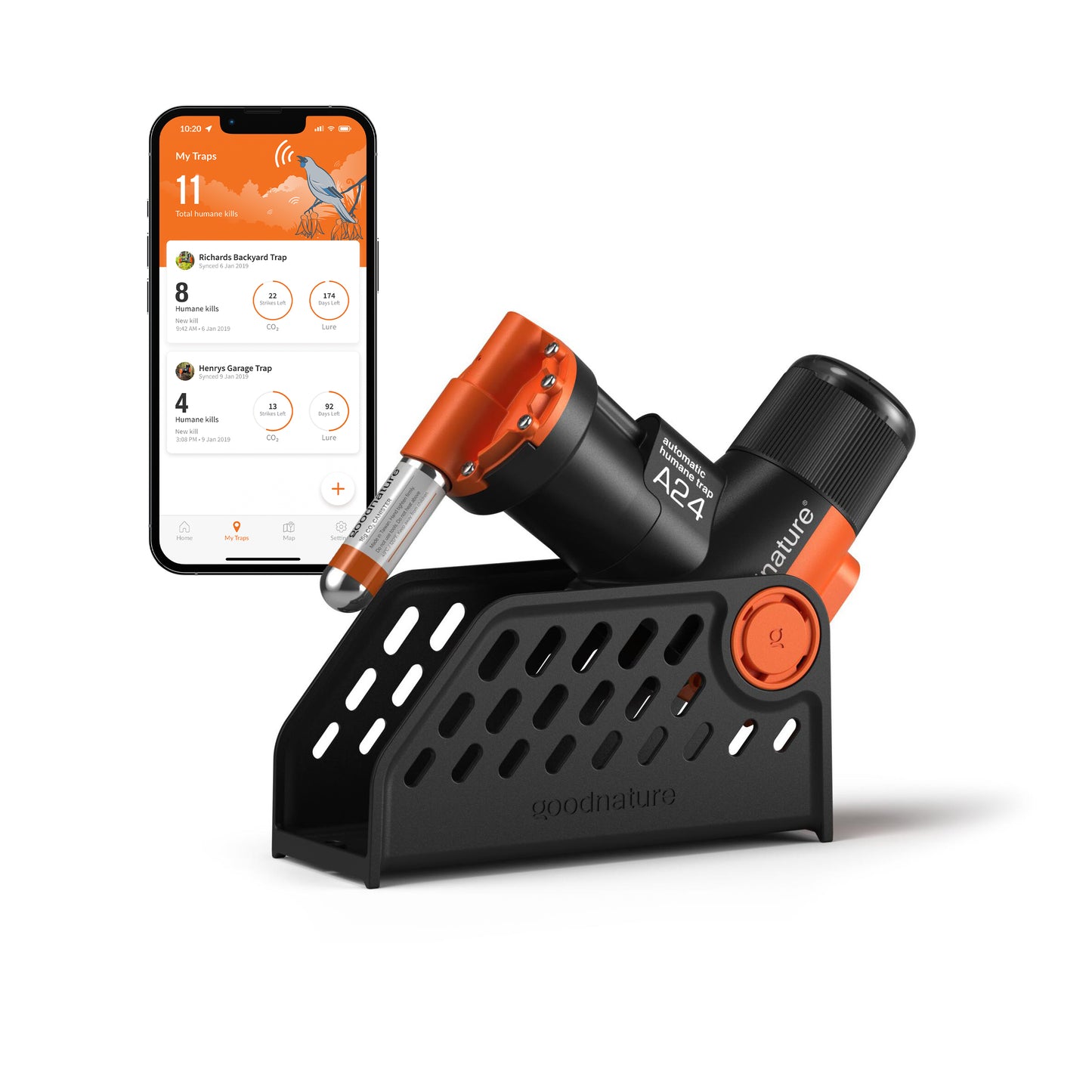 Kit de pièges à rats et souris Goodnature Smart A24