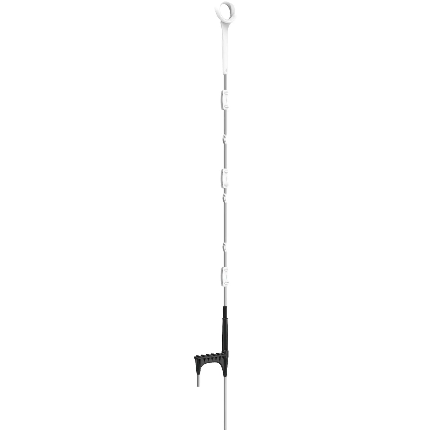 Piquet Multi-fil à anneau renforcé 1,10m blanc (10)