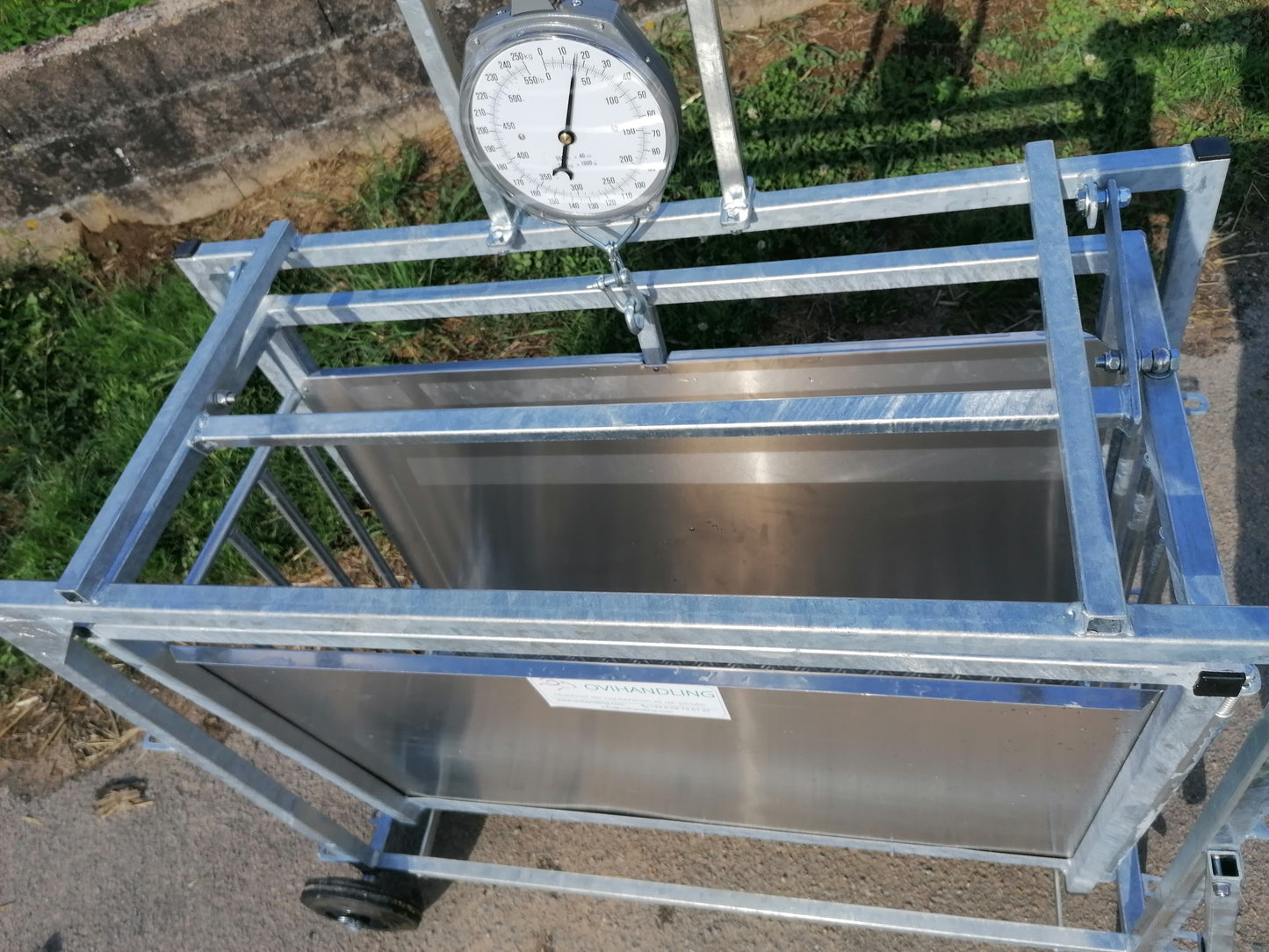 Bascule à agneaux suspendu Ovihandling
